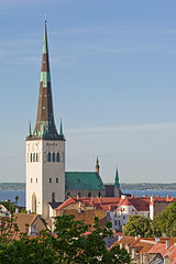 St. Olav´s Church and tower