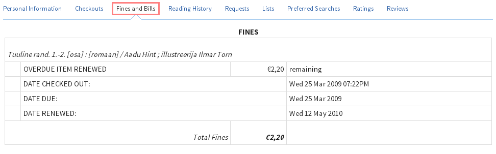 Fines