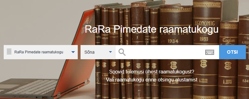 RaRa pimedate raamatukogu